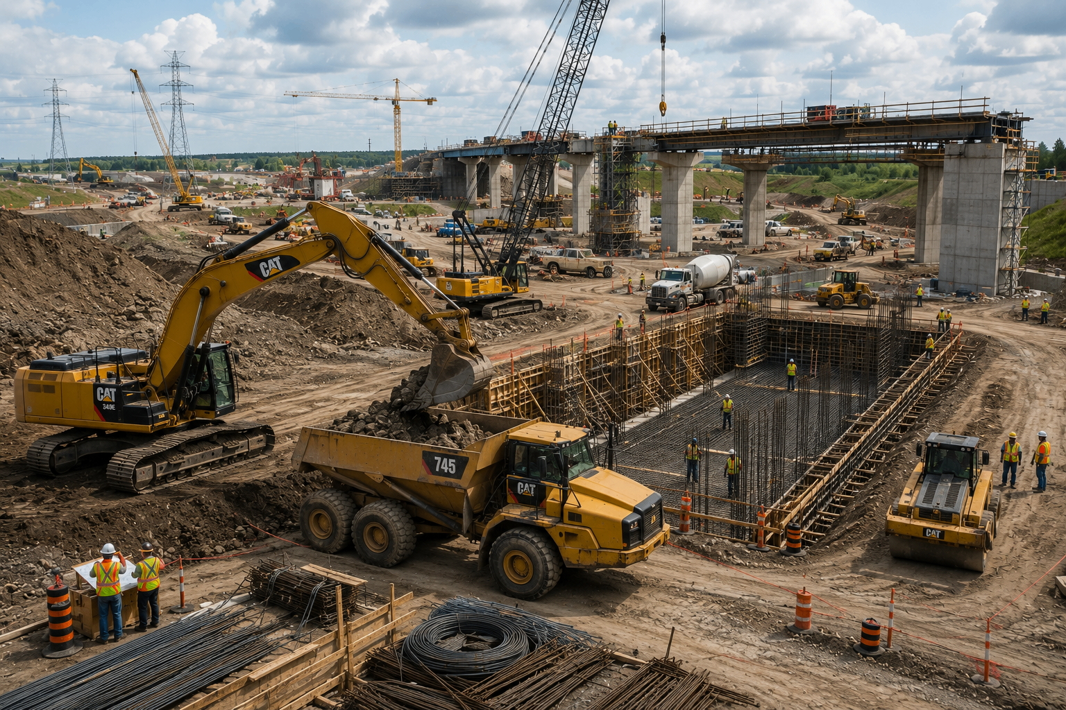 Heavy Civil project site